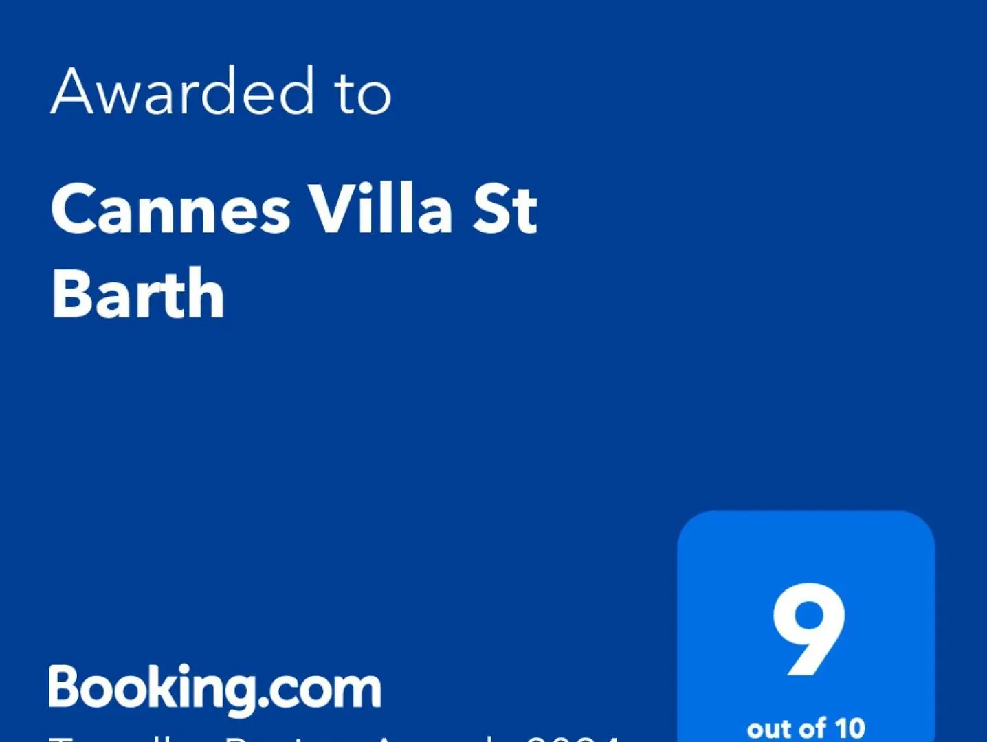 Cannes Villa St Barth France